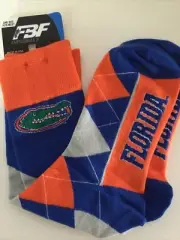 Florida Gators Socks Argyle One Size Fits Most New With Tags