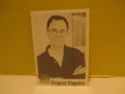 Booksmith Author Trading Card #321 GREGORY MAGUIRE 1999 for CONFESSIONS OF AN...