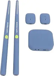 Electric Air Drum Set, Portable Virtual Drum Kit with Drumsticks, Pedals, Electronic Air Drum Sticks for Adults Kids Children Beginner, Holiday Xmas Birthday Gift Instrument (Blue)