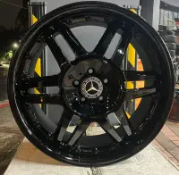 在飛比找Yahoo!奇摩拍賣優惠-Brabus monoblock 6 二片式20吋鋁圈 賓士