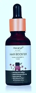 Manarya Sun's Heart Clove Booster Natural All Hair Types With Rosemary & Thyme For Hair Growth 30ml