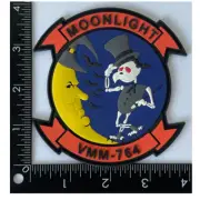 MARINE CORPS MOONLIGHT VMM-764 GLOW PVC HOOK & LOOP PATCH