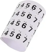 UPKOCH 1 Set Piano Keyboard Stickers Key Piano Decals for Beginners Durable and Safe Material Easy to Use for and Mastery of Music Notes