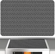 Abizarch Stove Top Covers for Electric Stove, 30×20 Inch Silicone Induction Cooker Cover, Heat-resistant Induction Cooktop Protector Mat,Non-Slip Cooktop Scratch Protector (Style B)