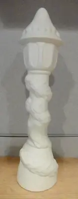 Large Caroler Lamppost Lamp Post, made from vintage mold Ready-to-paint bisque