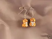Lion Leopard Animal Earrings Meow!