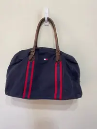 在飛比找Yahoo!奇摩拍賣優惠-「 二手包 」 Tommy Hilfiger 手提肩背包（深