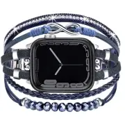 Boho Bling Bracelet for Apple Watch Band 46mm 40mm 38mm 41mm 44mm 42mm 45mm W...