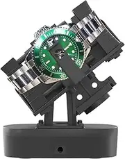 [FEICHONGHO] Automatic watch winder, automatic rotary watch, watch winder, automatic watches, supports two watches, black, Alle, Modern