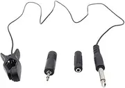 TOYANDONA Guitar Accessory Kit Guitar Clip Pickup Clips 3.5mm to 6.5mm Converter 3.5mm Male to Male Adapter for Folk Guitar