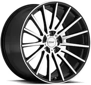 TSW CHICANE Black Wheel with Painted Finish (18 x 9.5 inches /5 x 120 mm, 35 mm Offset)