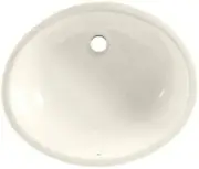 American Standard 0495.221.222 Ovalyn Linen Beige Oval Undermount Bathroom Sink