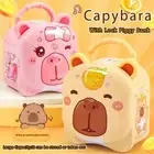Metal Piggy Bank With Lock Money Storage Box Money Saving Box Home Decor