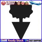 LF# 20Pcs Fruit Fly Sticky Traps Double Sided Tree Gnat Traps for Plant(Black)