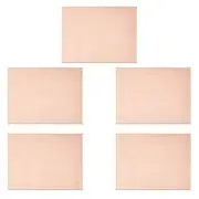 5pc FR4 Copper Foil Circuit Board Set for Electronics Projects 20x30cm