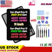 For iPad Pro 11-inch 3rd/4th Gen LCD Display Touch Screen Digitizer+Repair Kit