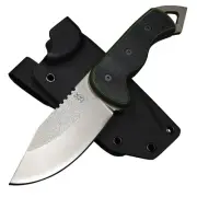 2025 Shed Knives Tuatara DAY GLOW G-10 154-CM STEEL NEW Fixed Blade Knife