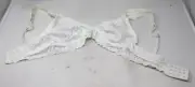Aerie: White Flower Design Bralette with Pads Small