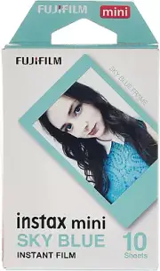 Instax Fujifilm Mini Film, Blue 10 Pack