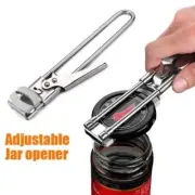 Jar Opener Beer Bottle Adjustable Steel Lid Gripper Can Opener Kitchen Tool AU