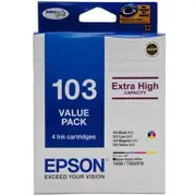 Epson 103N 1 x Black, Cyan, Magenta, Yellow Ink Cartridge (Original)