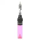Cordless Butane Gas Blow Torch Soldering Iron Gun Welding Pen Tool 1300℃ (Red).