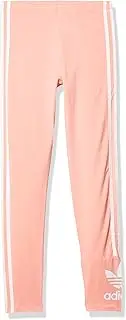 [adidas Originals] Girls Lock Up Tights Glory Pink/White, L