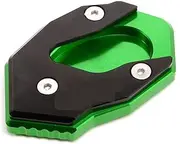 Stand Pad Fit For Kawasaki VERSYS1000 SE Fit For Versys 1000SE 2019-2022 Motorcycle Kickstand Foot Side Stand Extension Motorcycle Wheel Stand(Black with Green)