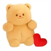 Soft Plush Bear Toy for Emotional Bonding Soothing Plush Dolls for Baby Soothing