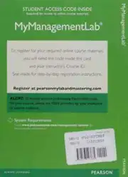 2014 MyLab Management - Printed Access Code, by Wheelen Thomas; Hunger - New a