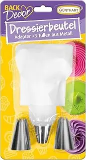 Günthart BackDecor Dresser Bag | Icing Bag with Nozzles for Creams and Cream for Decorating