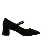 [Marcs] Tempt Heeled Shoes in Black Suede