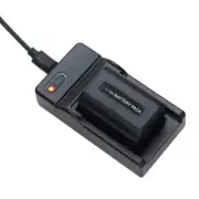 NP-FV50 Battery +Charger For Sony HDR-CX155E HDR-CX160E HDR-CX170E CX180E CX190E