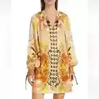 ALEXIS Story Teller Printed Minidress in Paisley Blossom Size XS NEW $550