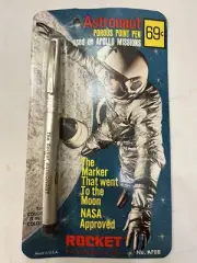 NOS NP Vintage Duro Astronaut Apollo Missions Rocket Space Pen NASA Moon Landing