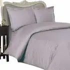 1200 Thread Count 100% Egyptian Cotton 1200 TC Sheet Set Full Lavender Stripe