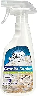 Black Diamond Stoneworks Granite Sealer: Seals and Protects, Granite, Marble, Travertine, Limestone and Concrete Counter Tops. Works Great On Grout, Fireplaces and Patios. 1-Pint