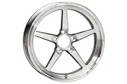 Weld Racing AlumaStar 2.0 1-Piece 15 x 3.5" Wheel Polished Finish 5 x 4.5" Bolt Circle with 2.25" Backspace