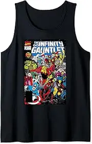 [Marvel] D23 Exclusive Vintage Infinity Gauntlet Comic Cover Tank Top