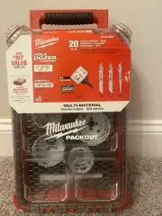 Milwaukee 49-22-5621 Hole Dozer Bi-Metal Hole Saw/Sawzall Blade Set - NEW