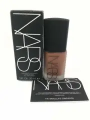 NARS Sheer Glow Foundation 6055 Dark 4 TORTUGA 1 Oz New in Box