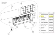 FUJITSU K9318883008 aka 9318883008 Air Filter (1 unit)