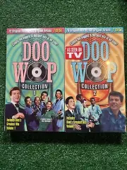 Doo Wop Collection 1 And 2 CD Lot Oldies BRAND NEW SEALED AS SEEN ON TV A6
