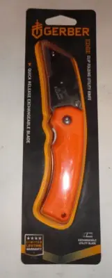BRAND NEW Gerber EDGE CLIP FOLDING UTILITY KNIFE 8971018A