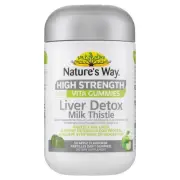Nature's Way High Strength Adult Vita Gummies Liver Detox Milk Thistle 50