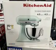 KitchenAid Ultra Power Plus Series KSM96IC 4.5qt Tilt-Head Stand Mixer Ice Blue