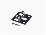 100 Black SS Clips & 40mm Screws for Composite Decking – Hidden Fixing EKODECK