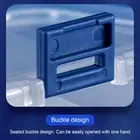 5 Grids Organizer Box Clear Visible Plastic Accessory Compartment Box Case F SD0