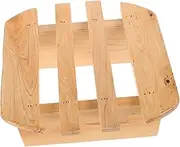 ARTSEWPLY Wooden Foot Stool for Sauna Use Ergonomic Footrest for Bathing and Relaxation Lightweight Multipurpose Design for Home Beauty Salons and Showers