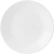 Corelle Bread & Butter Round Plate Triple Layer Glass Chip Resist White 6-3/4 in